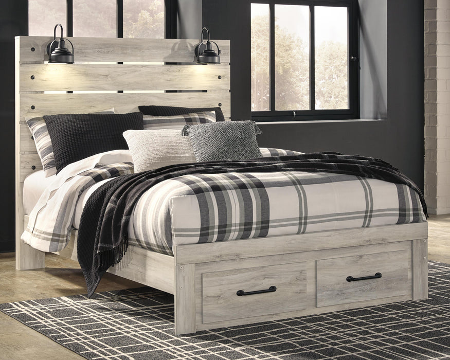 Cambeck Bed with 2 Storage Drawers - EZ Furniture of Mayfair (Philadelphia, PA)