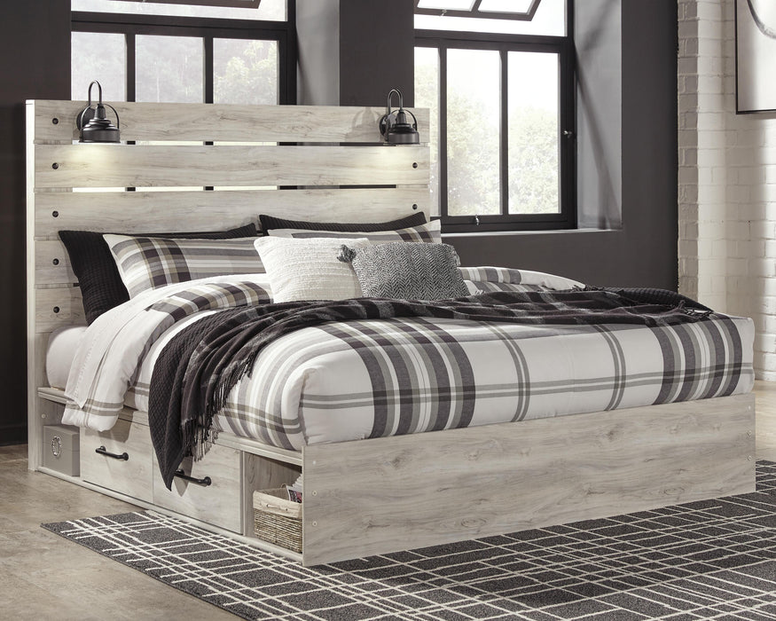 Cambeck Bed with 2 Storage Drawers - EZ Furniture of Mayfair (Philadelphia, PA)