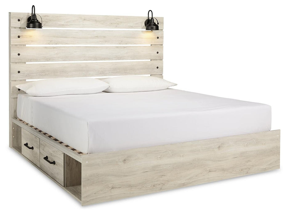 Cambeck Bed with 2 Storage Drawers - EZ Furniture of Mayfair (Philadelphia, PA)