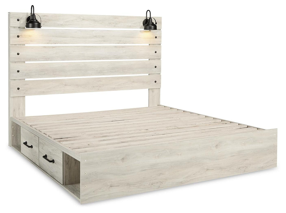 Cambeck Bed with 2 Storage Drawers - EZ Furniture of Mayfair (Philadelphia, PA)