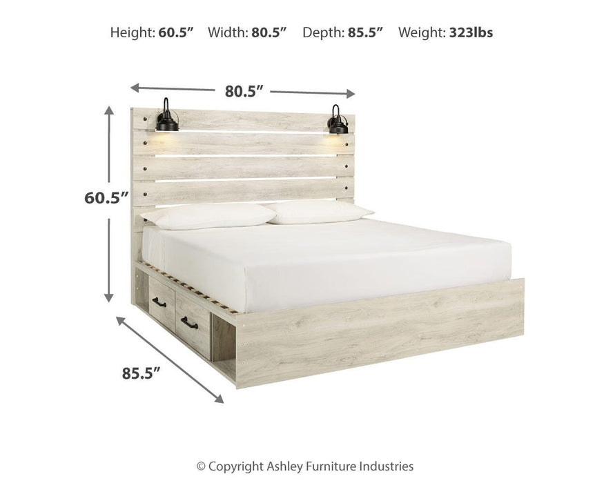 Cambeck Bed with 4 Storage Drawers - EZ Furniture of Mayfair (Philadelphia, PA)