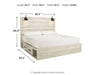 Cambeck Bed with 4 Storage Drawers - EZ Furniture of Mayfair (Philadelphia, PA)