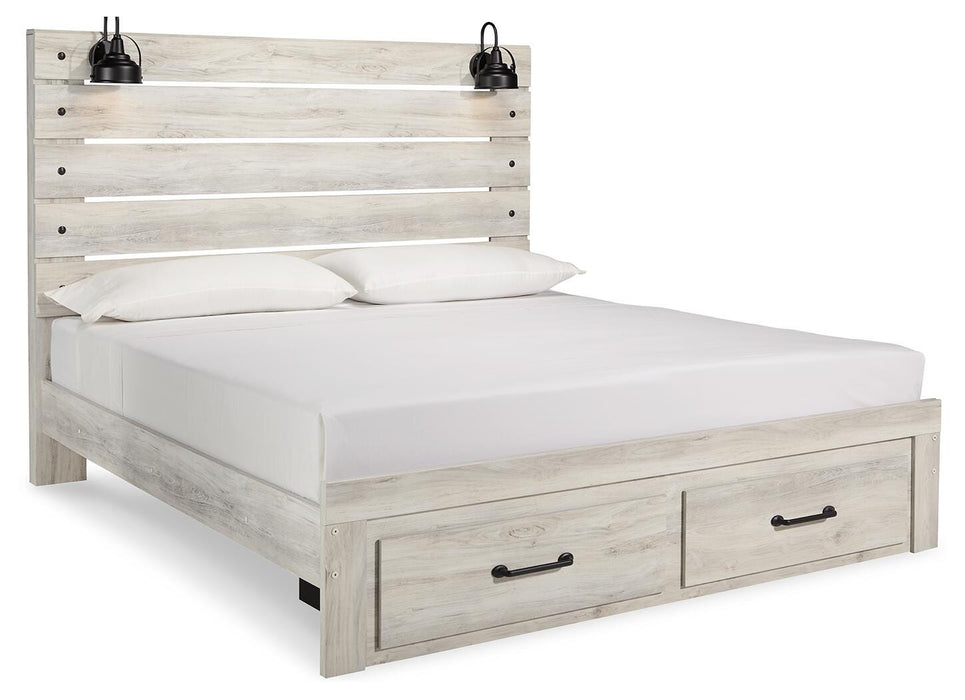 Cambeck Bed with 2 Storage Drawers - EZ Furniture of Mayfair (Philadelphia, PA)