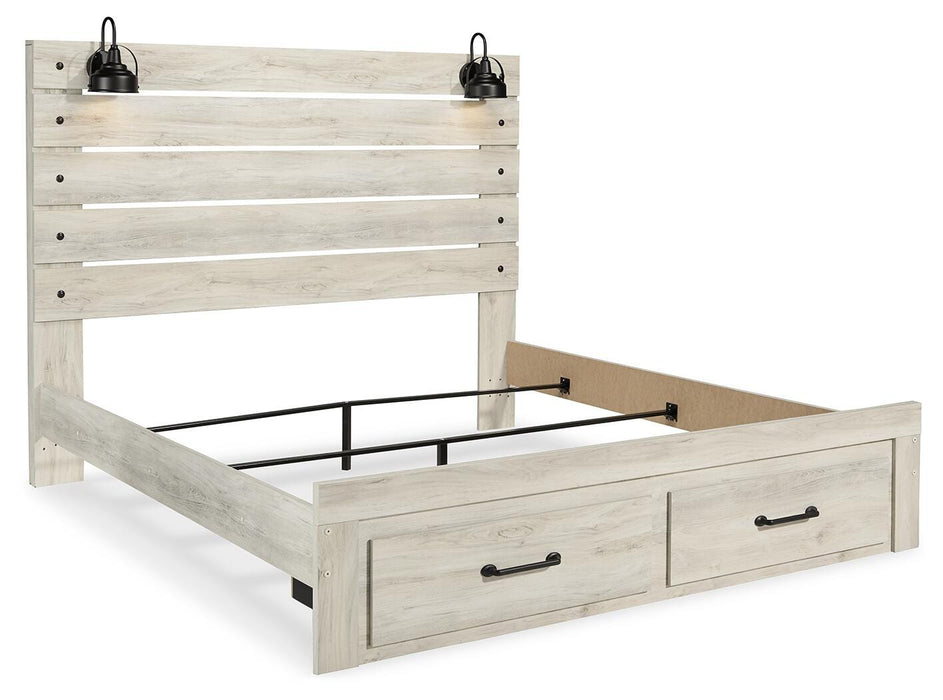 Cambeck Bed with 2 Storage Drawers - EZ Furniture of Mayfair (Philadelphia, PA)