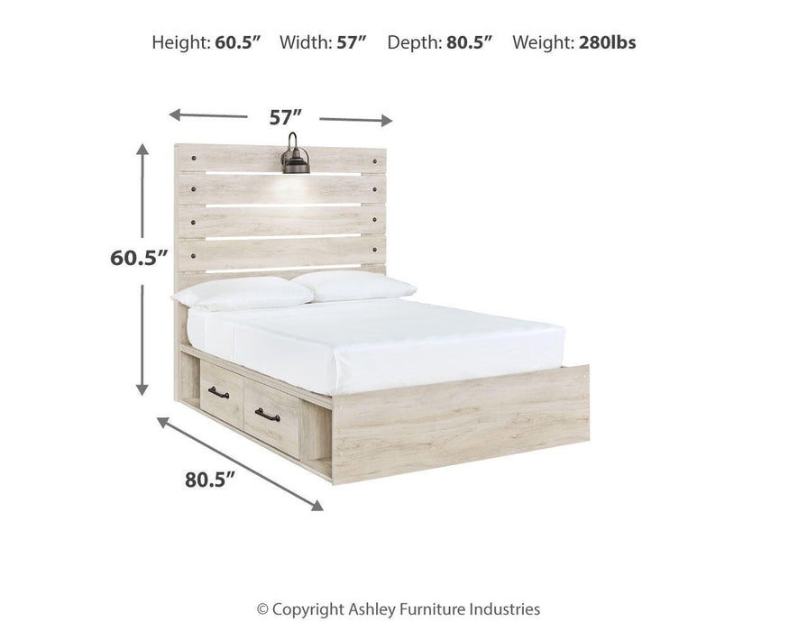 Cambeck Bed with 4 Storage Drawers - EZ Furniture of Mayfair (Philadelphia, PA)