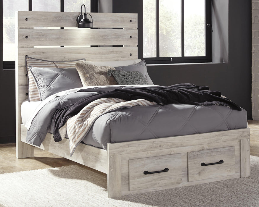 Cambeck Bed with 2 Storage Drawers - EZ Furniture of Mayfair (Philadelphia, PA)