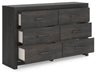 Hollivern Dresser and Mirror - EZ Furniture of Mayfair (Philadelphia, PA)