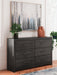 Hollivern Dresser and Mirror - EZ Furniture of Mayfair (Philadelphia, PA)