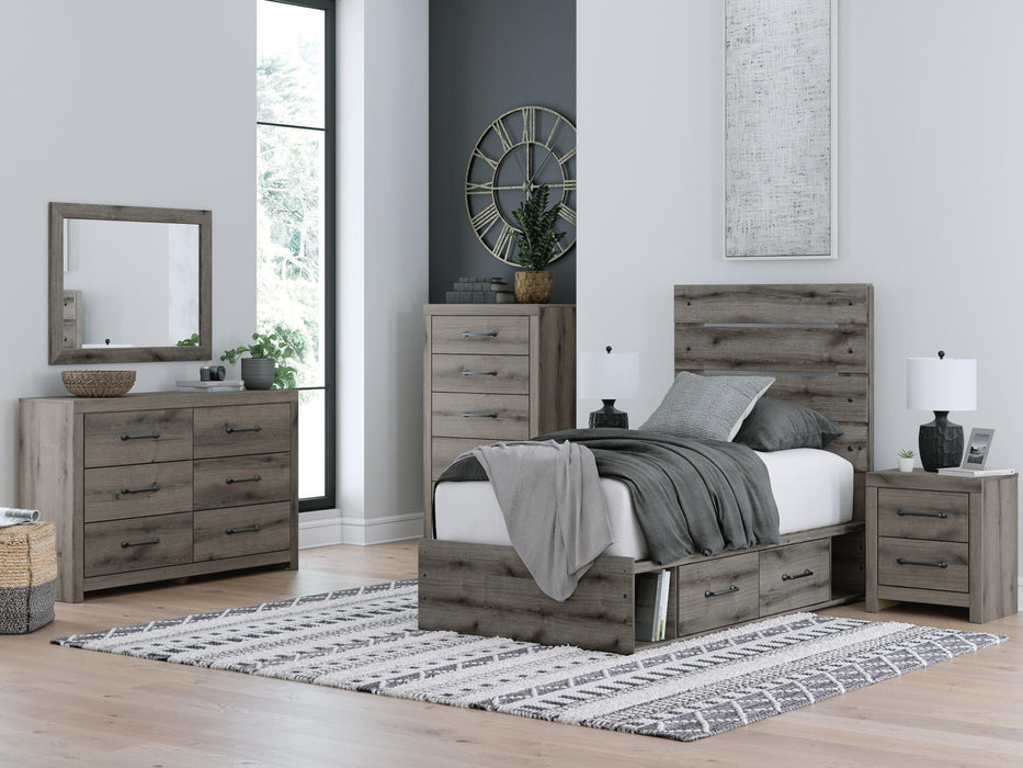 Graystorm Bed with Storage - EZ Furniture of Mayfair (Philadelphia, PA)