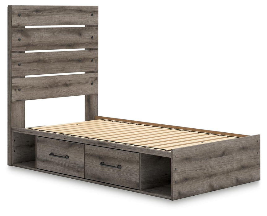 Graystorm Bed with Storage - EZ Furniture of Mayfair (Philadelphia, PA)