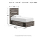 Graystorm Bed with Storage - EZ Furniture of Mayfair (Philadelphia, PA)