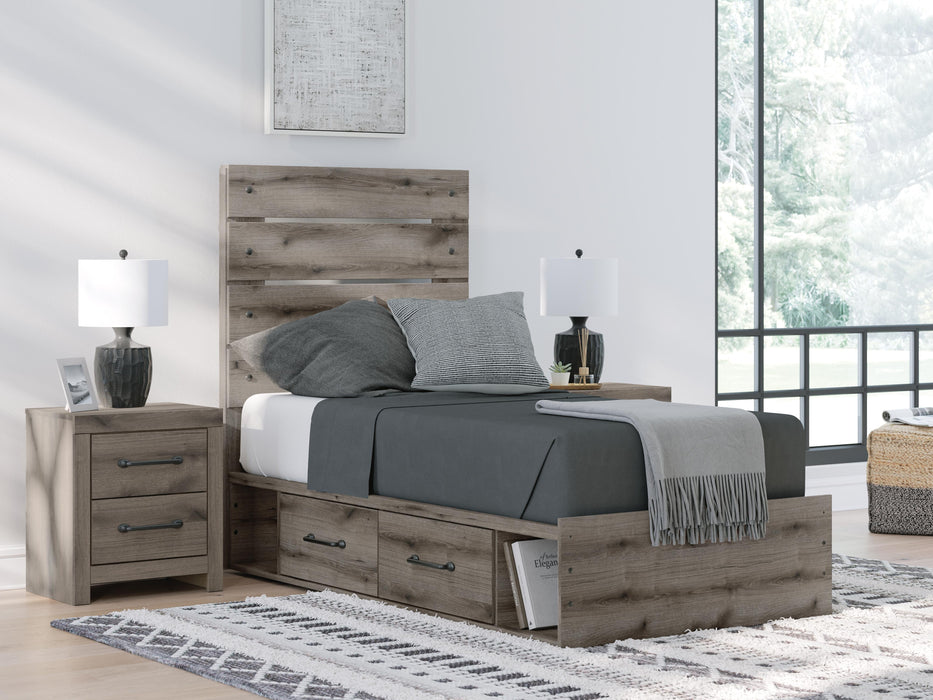 Graystorm Bed with Storage - EZ Furniture of Mayfair (Philadelphia, PA)