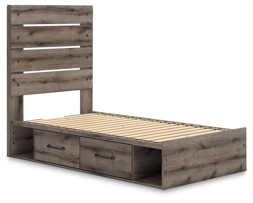 Graystorm Bed with Storage - EZ Furniture of Mayfair (Philadelphia, PA)