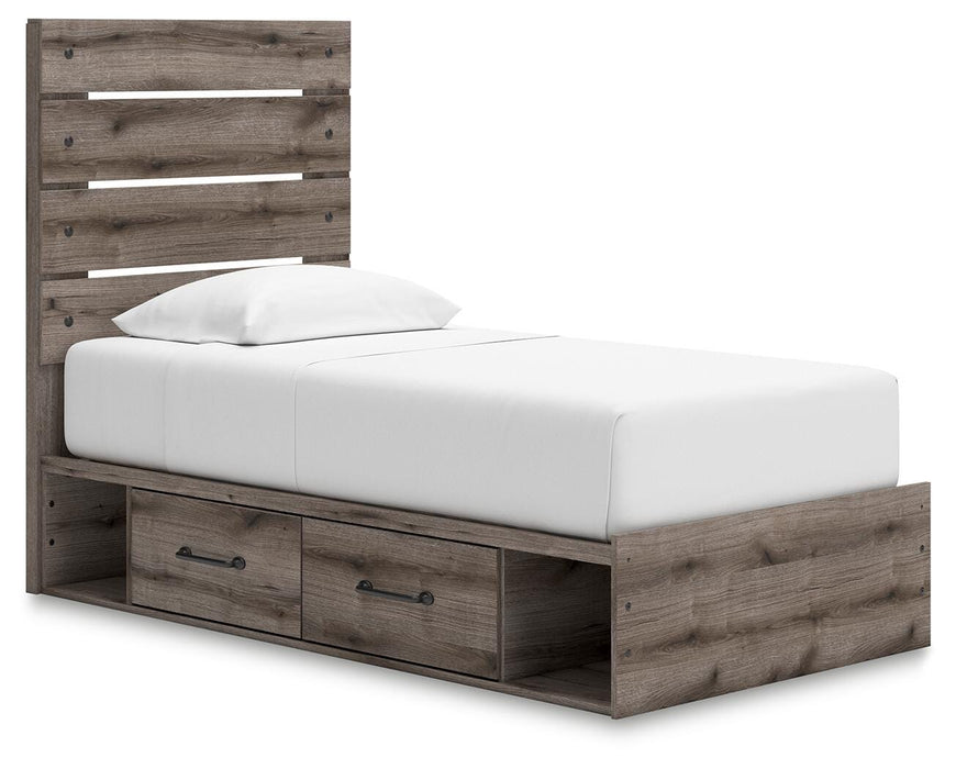 Graystorm Bed with Storage - EZ Furniture of Mayfair (Philadelphia, PA)