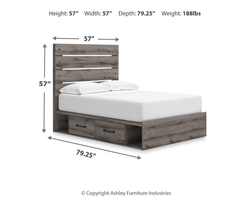 Graystorm Bed with Storage - EZ Furniture of Mayfair (Philadelphia, PA)