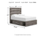 Graystorm Bed with Storage - EZ Furniture of Mayfair (Philadelphia, PA)