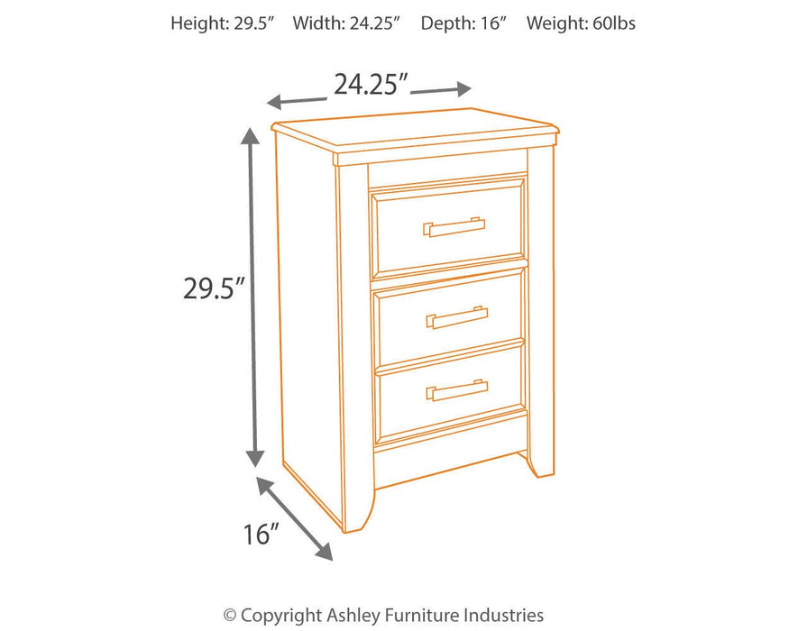 Juararo Nightstand - EZ Furniture of Mayfair (Philadelphia, PA)