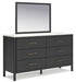 Cadmori Dresser and Mirror - EZ Furniture of Mayfair (Philadelphia, PA)