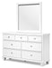 Fortman Dresser and Mirror - EZ Furniture of Mayfair (Philadelphia, PA)