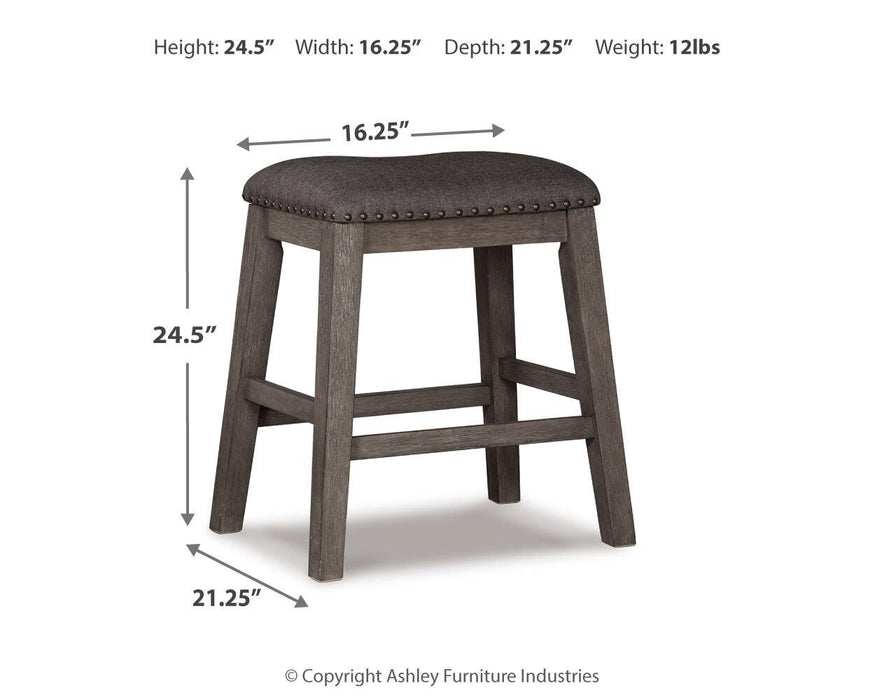 Caitbrook Counter Height Upholstered Bar Stool - EZ Furniture of Mayfair (Philadelphia, PA)