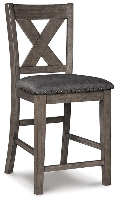 Caitbrook Counter Height Upholstered Bar Stool - EZ Furniture of Mayfair (Philadelphia, PA)