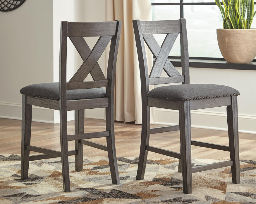 Caitbrook Counter Height Upholstered Bar Stool - EZ Furniture of Mayfair (Philadelphia, PA)