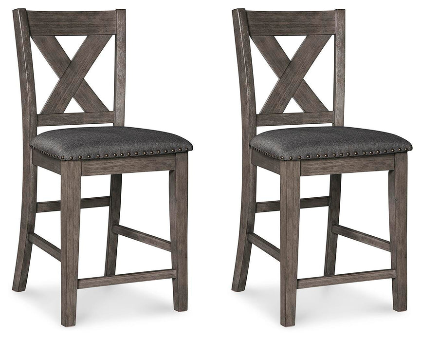 Caitbrook Counter Height Upholstered Bar Stool - EZ Furniture of Mayfair (Philadelphia, PA)