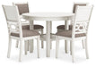 Erinberg Dining Table and 4 Chairs (Set of 5) - EZ Furniture of Mayfair (Philadelphia, PA)