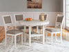 Erinberg Dining Table and 4 Chairs (Set of 5) - EZ Furniture of Mayfair (Philadelphia, PA)
