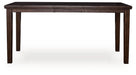 Haddigan Counter Height Dining Extension Table - EZ Furniture of Mayfair (Philadelphia, PA)
