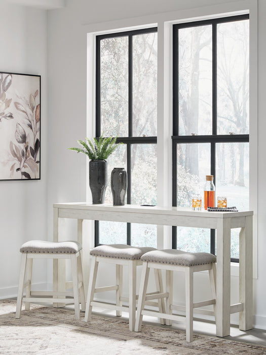Robbinsdale Counter Height Dining Table and 3 Barstools Set - EZ Furniture of Mayfair (Philadelphia, PA)