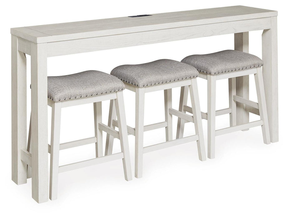 Robbinsdale Counter Height Dining Table and 3 Barstools Set - EZ Furniture of Mayfair (Philadelphia, PA)