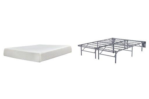 10 Inch Chime Memory Foam Mattress Set - EZ Furniture of Mayfair (Philadelphia, PA)