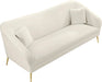 Hermosa Cream Velvet Sofa - EZ Furniture of Mayfair (Philadelphia, PA)