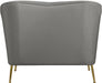 Hermosa Grey Velvet Chair - EZ Furniture of Mayfair (Philadelphia, PA)