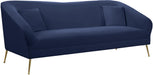 Hermosa Navy Velvet Sofa - EZ Furniture of Mayfair (Philadelphia, PA)