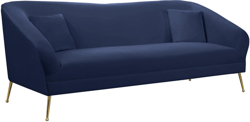 Hermosa Navy Velvet Sofa - EZ Furniture of Mayfair (Philadelphia, PA)