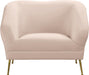 Hermosa Pink Velvet Chair - EZ Furniture of Mayfair (Philadelphia, PA)