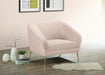 Hermosa Pink Velvet Chair - EZ Furniture of Mayfair (Philadelphia, PA)