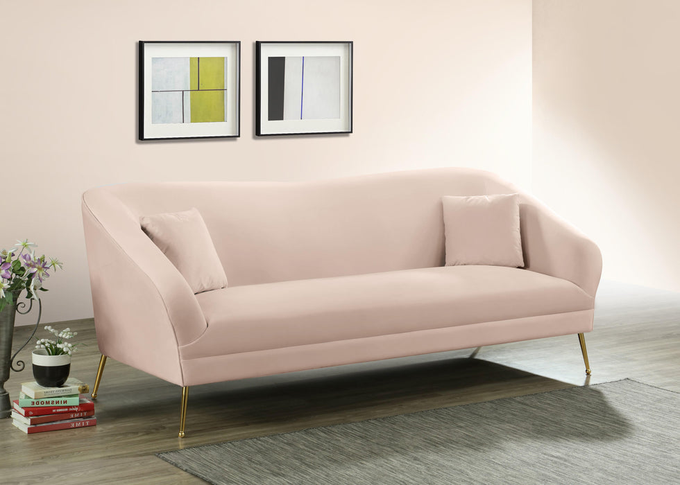 Hermosa Pink Velvet Sofa - EZ Furniture of Mayfair (Philadelphia, PA)
