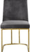 Heidi Grey Velvet Dining Chair - EZ Furniture of Mayfair (Philadelphia, PA)