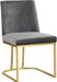 Heidi Grey Velvet Dining Chair - EZ Furniture of Mayfair (Philadelphia, PA)