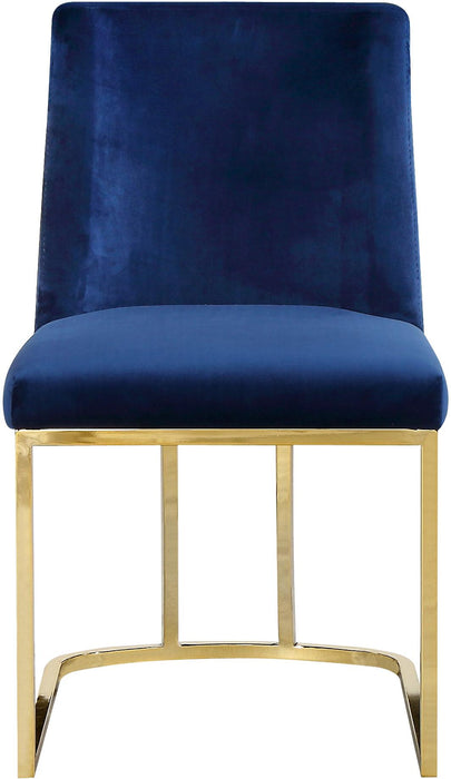 Heidi Navy Velvet Dining Chair - EZ Furniture of Mayfair (Philadelphia, PA)
