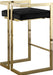 Ezra Black Velvet Stool - EZ Furniture of Mayfair (Philadelphia, PA)