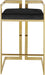 Ezra Black Velvet Stool - EZ Furniture of Mayfair (Philadelphia, PA)