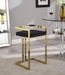 Ezra Black Velvet Stool - EZ Furniture of Mayfair (Philadelphia, PA)