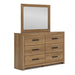 Broachmyn Dresser and Mirror - EZ Furniture of Mayfair (Philadelphia, PA)