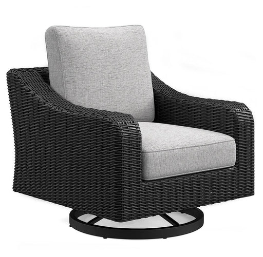 Beachcroft Outdoor Swivel Lounge with Cushion - EZ Furniture of Mayfair (Philadelphia, PA)