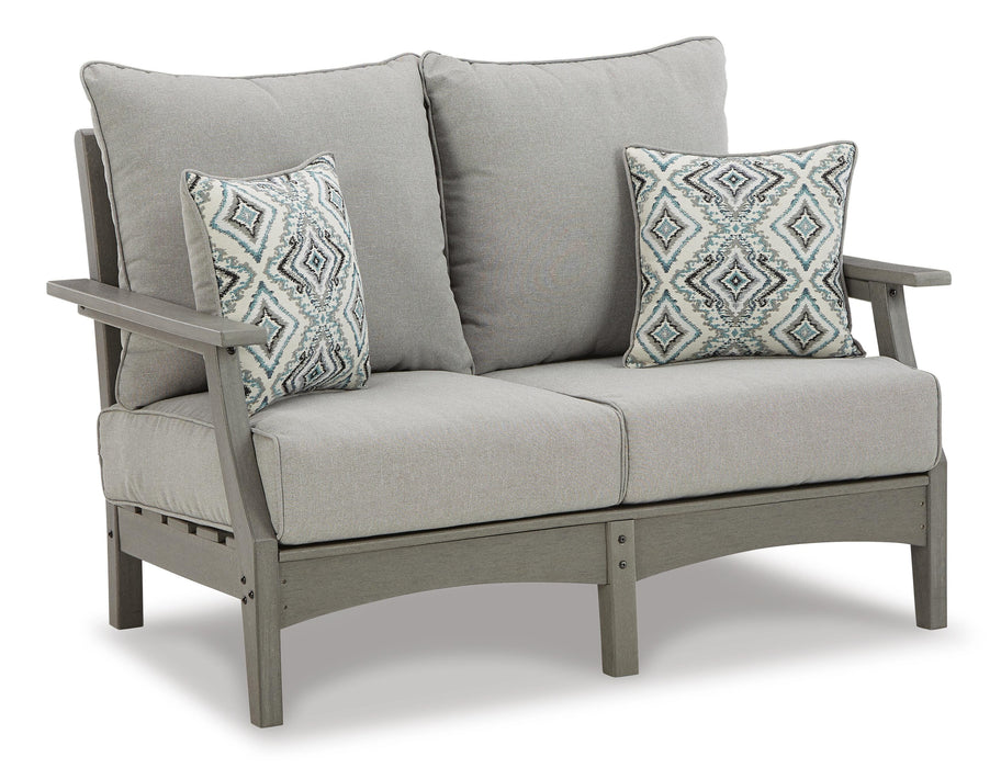 Visola Outdoor Sofa and Loveseat Set - EZ Furniture of Mayfair (Philadelphia, PA)