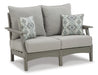 Visola Outdoor Sofa and Loveseat Set - EZ Furniture of Mayfair (Philadelphia, PA)